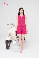 B1214 - Bộ đũi: Áo gile + Quần short