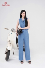 B1211 - Bộ đũi: Gile + Quần suông