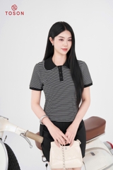 AP315 - Áo cổ sen thêu, cotton