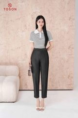 AP315 - Áo cổ sen thêu, cotton