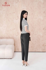 AP315 - Áo cổ sen thêu, cotton