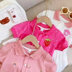 Váy bé gái 10-29kg kiểu dáng polo phong cách Hàn Quốc BBShine, Đầm bé gái phối chân váy đuôi cá xòe xinh yêu - D114