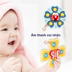 Con quay spinner họa tiết động vật vui nhộn BBShine, Con quay cho bé nhiều màu sắc đáng yêu – DC064