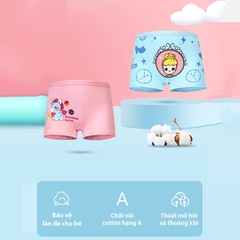 Quần chip đùi cotton mát mẻ mẫu mới cho bé gái 2-10 tuổi đủ họa tiết màu sắc nhã nhặn đáng yêu BBShine – C023