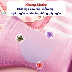 Quần chip cho bé gái cao cấp BBShine, Set 4 quần chip đùi cho bé nhiều họa tiết xinh xắn – C027
