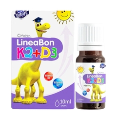 Vitamin D3K2 Lineabon chính hãng an toàn BBShine, Vitamin cho bé hấp thu canxi và tăng chiều cao hiệu quả - I023