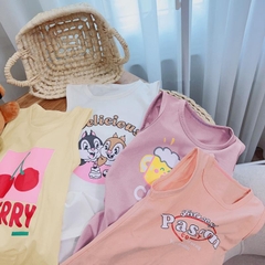 Váy bé gái 7-21kg chất cotton thoáng mát BBShine, Đầm bé gái form chữ A sát nách tông màu pastel xinh yêu - D113