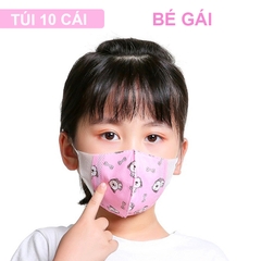 Khẩu trang trẻ em, Khẩu trang cho bé trai và bé gái nhiều họa tiết 0-12 tuổi bảo vệ đường hô hấp cho bé BBShine – M017