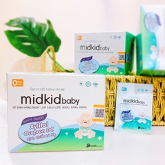 Gạc rơ lưỡi Midkidbaby chính hãng BBShine, Gạc rơ lưỡi an toàn diệt khuẩn đến 99,9% dành cho bé – I020