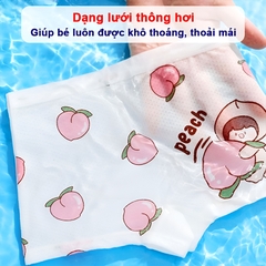 Quần chip bé gái chất thông hơi cao cấp BBShine, Set 5 quần chip đùi bé gái nhiều họa tiết xinh xắn – C028