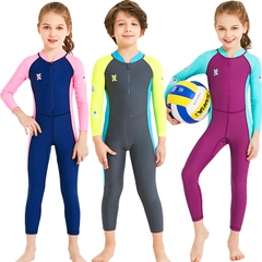 Đồ bơi bé gái và bé trai 9-37kg cao cấp BBShine, Đồ bơi dài tay DIVE & SAIL chống nắng và tia UV toàn thân cho bé – DB014