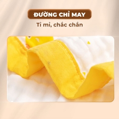 Khăn Tắm Cho Bé Sơ Sinh 6 Lớp Cao Cấp Siêu Mềm Mại Thấm Hút Tốt BBShine – KH016