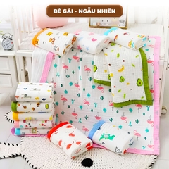 Khăn Tắm Cho Bé Sơ Sinh 6 Lớp Cao Cấp Siêu Mềm Mại Thấm Hút Tốt BBShine – KH016
