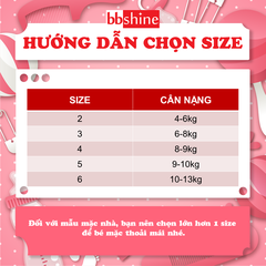 Bộ ba lỗ cotton 2 chiều họa tiết hình thú cho bé 2-13kg chất co giãn mát mẻ BBShine – BVN014