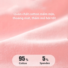 Quần chip đùi cotton hình cô bé nhiều màu sắc cho bé gái 2-12 tuổi BBShine – C005