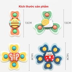 Con quay spinner họa tiết động vật vui nhộn BBShine, Con quay cho bé nhiều màu sắc đáng yêu – DC064