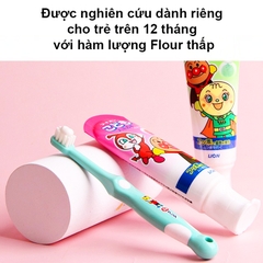 Kem đánh răng cho bé nuốt được, Kem đánh răng Lion nội địa Nhật Bản hương vị ngọt cho bé (40gr) BBShine – I017