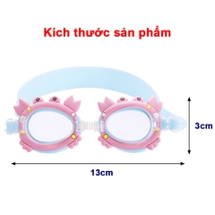 Kính bơi hình thú cho bé 4-10 tuổi BBShine, Kính bơi trẻ em ngộ nghĩnh chống thấm nước cao cấp – KB007