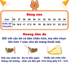 Giày búp bê tiểu thư dáng vintage BBShine, Giày bé gái phong cách Hàn Quốc xinh xắn – G36