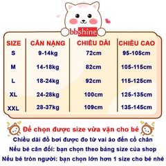 Đồ bơi bé gái và bé trai 9-37kg cao cấp BBShine, Đồ bơi dài tay DIVE & SAIL chống nắng và tia UV toàn thân cho bé – DB014