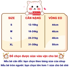 Quần chip bé gái chất cotton cao cấp BBShine, Set 4 quần lót bé gái viền ren phối nhiều họa tiết đáng yêu – C003
