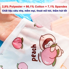 Quần chip bé gái chất thông hơi cao cấp BBShine, Set 5 quần chip đùi bé gái nhiều họa tiết xinh xắn – C028