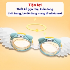 Kính bơi hình thú cho bé 4-10 tuổi BBShine, Kính bơi trẻ em ngộ nghĩnh chống thấm nước cao cấp – KB007