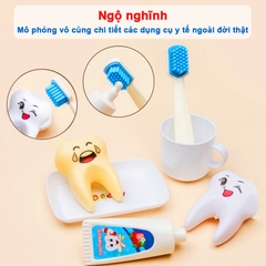 Đồ chơi bác sĩ 33 chi tiết bổ ích thú vị BBShine, Bộ đồ chơi bác sĩ cho bé bằng nhựa nguyên sinh ABS cao cấp an toàn – DC043