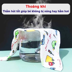 Yếm cho bé 0-4 tuổi cao cấp chất cottton dày dặn BBShine, Khăn yếm tam giác cho bé nhiều họa tiết ngộ nghĩnh – SS007