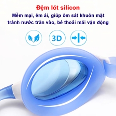 Kính bơi cho bé 4-10 tuổi cao cấp BBShine, Kính bơi trẻ em hình thú ngộ nghĩnh không thấm nước – KB001
