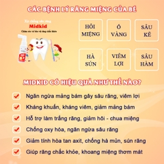 Xịt chống sâu răng cho bé hương táo đỏ BBShine, XỊt chống sâu răng Midkid chính hãng bảo vệ răng miệng của bé – I021