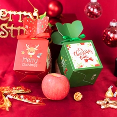 Hộp quà Giáng sinh phong cách Hàn Quốc BBShine, Hộp quà Noel nhỏ xinh nhiều màu sắc tươi sáng – G004