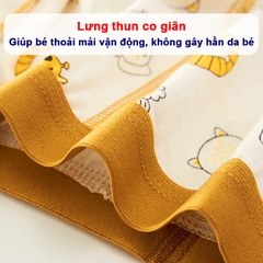 Quần lót bé trai chất cotton thoáng mát cao cấp BBShine, Set 4 quần chip bé trai nhiều họa tiết xinh xắn – C029