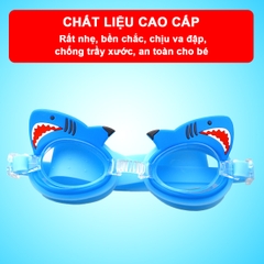 Kính bơi trẻ em 3-10 tuổi chống nước cao cấp BBShine, Kính bơi cho bé họa tiết hình thú ngộ nghĩnh đáng yêu – KB004