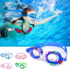 Kính bơi cho bé 4-10 tuổi cao cấp BBShine, Kính bơi trẻ em hình thú ngộ nghĩnh không thấm nước – KB001