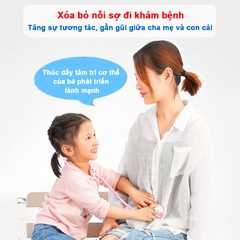 Đồ chơi bác sĩ 33 chi tiết bổ ích thú vị BBShine, Bộ đồ chơi bác sĩ cho bé bằng nhựa nguyên sinh ABS cao cấp an toàn – DC043