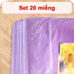 Miếng lót phân su Hiền Trang chính hãng BBShine, Tấm lót sơ sinh cho bé kèm tem 7 màu (bịch 20 miếng) – SS029