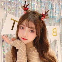 Băng đô Noel sừng tuần lộc xinh xắn đơn giản mà đáng yêu phù hợp cho mọi lứa tuổi BBShine – NOEL014