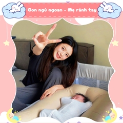 Nhộng chũn cho bé sơ sinh chất cotton 4 chiều cao cấp BBShine, Túi ngủ cho bé mềm mịn khóa kéo 2 chiều tiện lợi – SS002