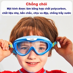 Kính bơi cho bé 4-12 tuổi cao cấp BBShine, Kính bơi trẻ em góc nhìn rộng nhiều màu sắc tươi sáng - KB008