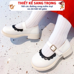 Giày búp bê tiểu thư dáng vintage BBShine, Giày bé gái phong cách Hàn Quốc xinh xắn – G36