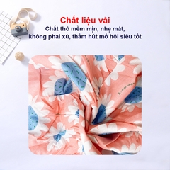 Váy 2 dây cho bé, Đầm cho bé 6-22kg chất thô mềm dáng xòe phối cúc cài xinh xắn BBShine – D086