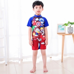 Đồ bơi cho bé gái và bé trai 5-10 tuổi nhập khẩu cao cấp họa tiết hoạt hình BBShine, Đồ bơi liền thân cho bé nhiều màu sắc đáng yêu – DB013