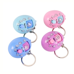 Móc khóa trứng oẳn tù tì kéo búa bao nút xoay ngẫu nhiên màu sắc kẹo ngọt đáng yêu BBShine – DC016