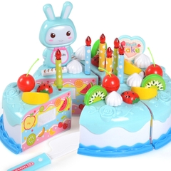Đồ chơi bánh kem sinh nhật cao cấp 37 chi tiết bằng nhựa ABS nguyên sinh an toàn làm quà tặng sinh nhật cho bé yêu BBShine – DC031