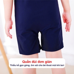 Đồ bơi cho bé gái và bé trai 5-10 tuổi nhập khẩu cao cấp họa tiết hoạt hình BBShine, Đồ bơi liền thân cho bé nhiều màu sắc đáng yêu – DB013