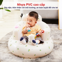 Ghế phao tập ngồi cho bé chống ngã cao cấp BBShine, Ghế hơi tập ngồi cho bé phong cách Hàn Quốc – SS031