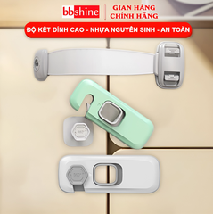 Khóa tủ lạnh cao cấp tiện lợi BBShine, Khóa ngăn kéo giúp bảo vệ an toàn cho bé – SS032
