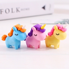 Gôm tẩy hình Unicorn đủ màu sắc sáng tạo chất cao su mềm tẩy sạch giúp bé hứng thú hơn với những giờ học BBShine – H034