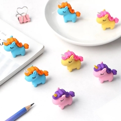 Gôm tẩy hình Unicorn đủ màu sắc sáng tạo chất cao su mềm tẩy sạch giúp bé hứng thú hơn với những giờ học BBShine – H034